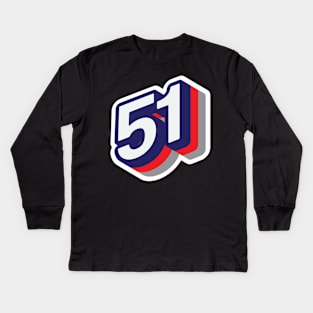 51 Kids Long Sleeve T-Shirt